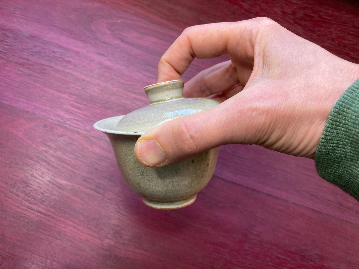 Leaf Bitten Gaiwan + Cups (cups sold separately.)