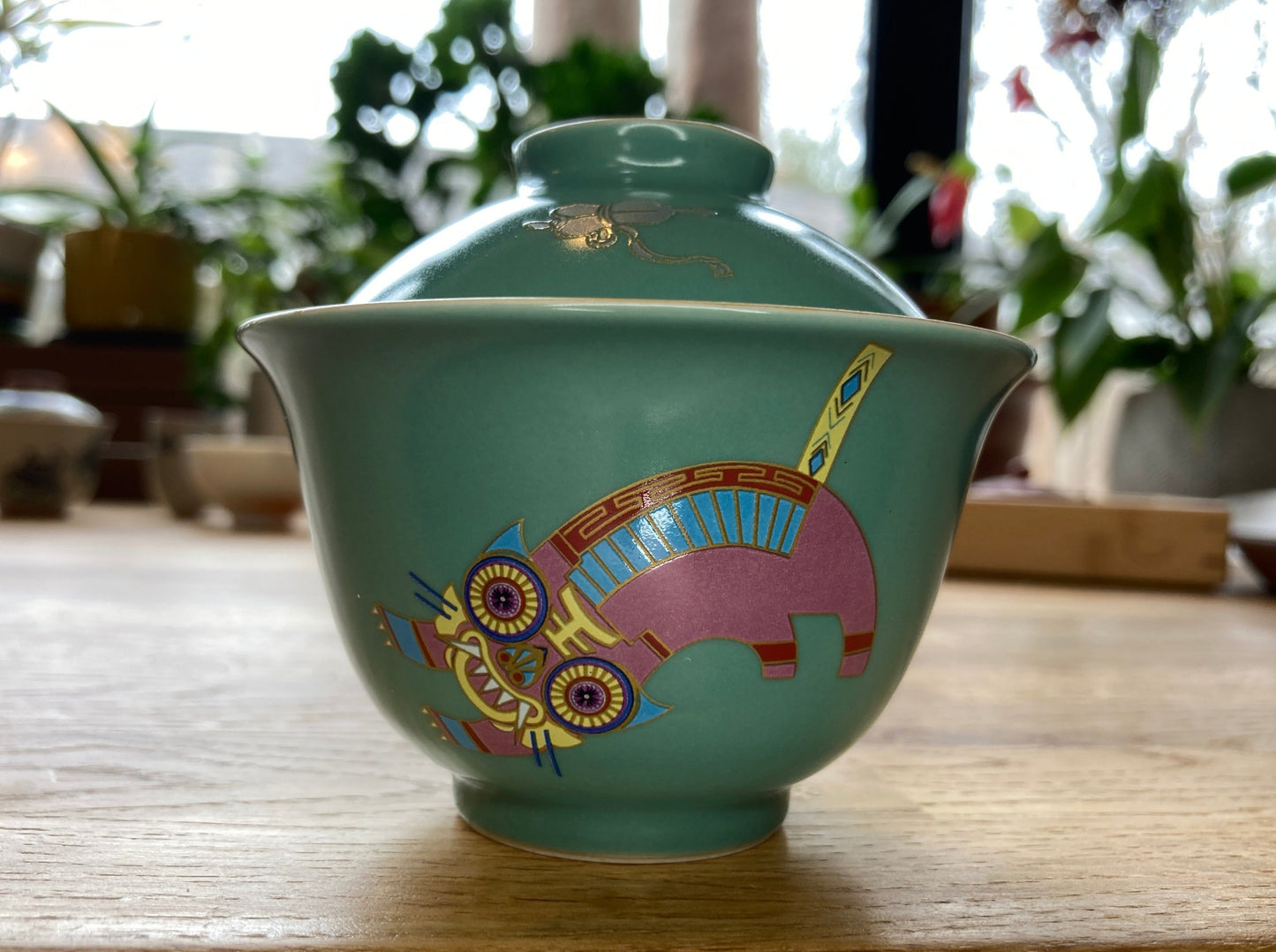 Tiger Gaiwan 150ml/Tiger Cups 35ml