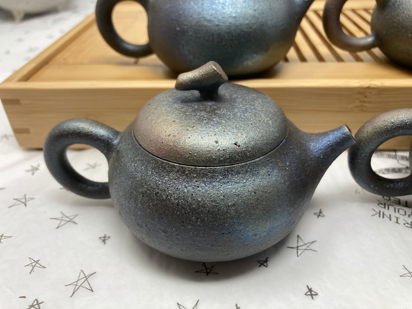 Jianshui Zitao Wood Fired Qie Duan Tea Pots Approx 120-150ml