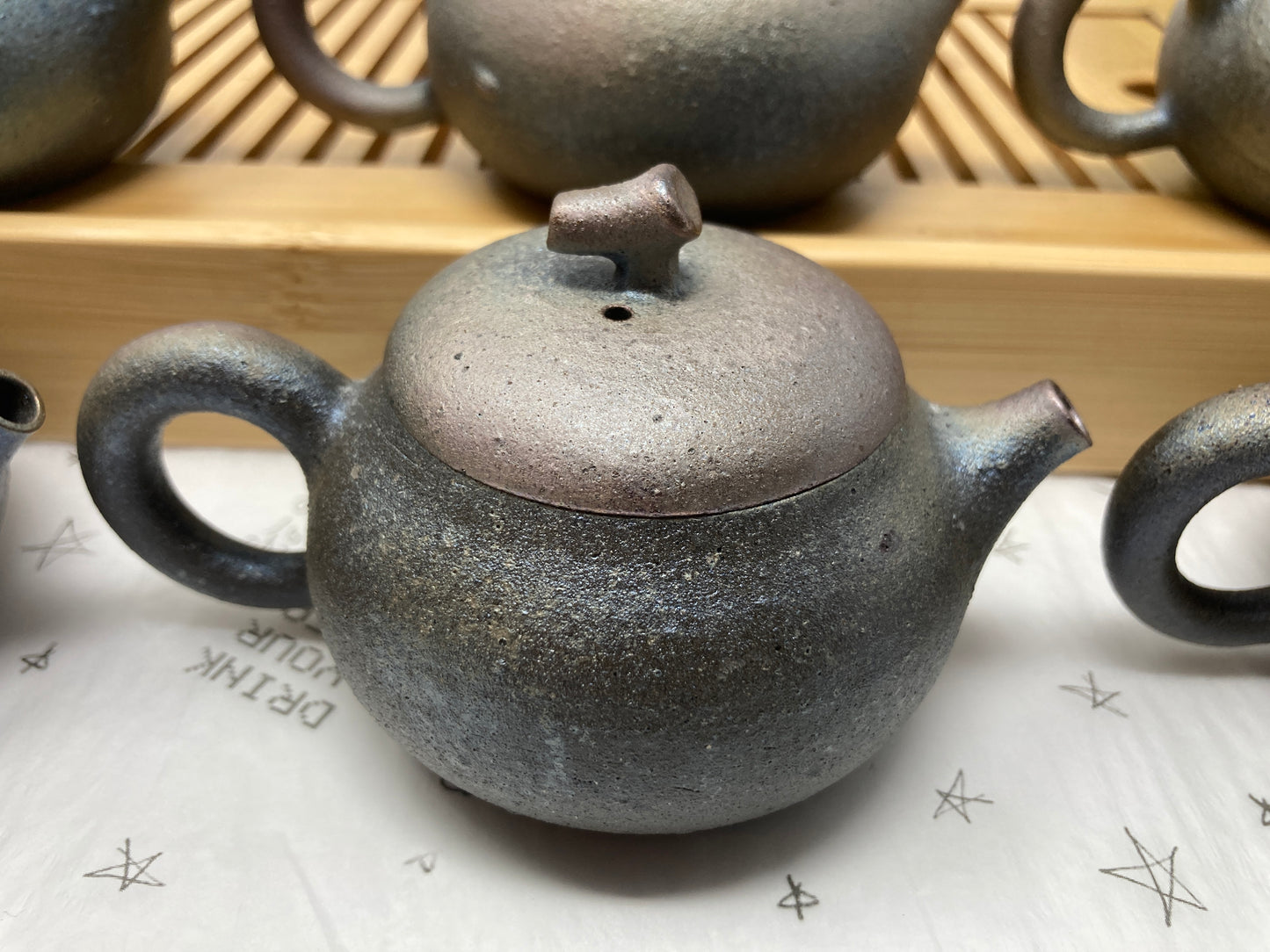 Jianshui Zitao Wood Fired Qie Duan Tea Pots Approx 120-150ml