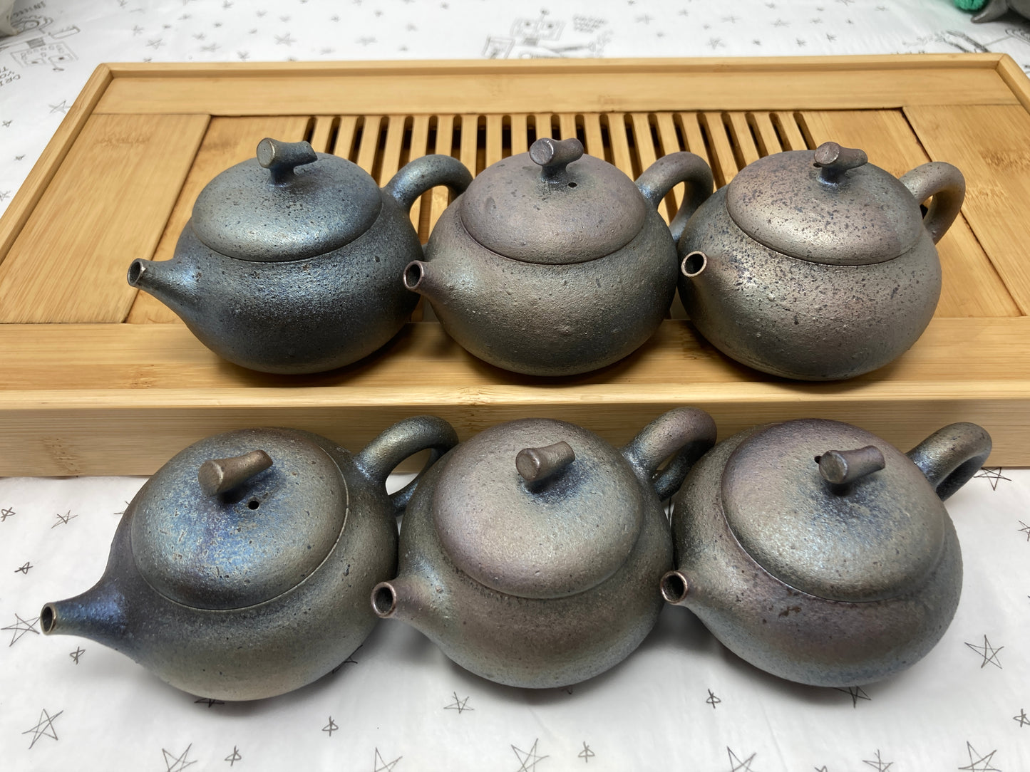 Jianshui Zitao Wood Fired Qie Duan Tea Pots Approx 120-150ml