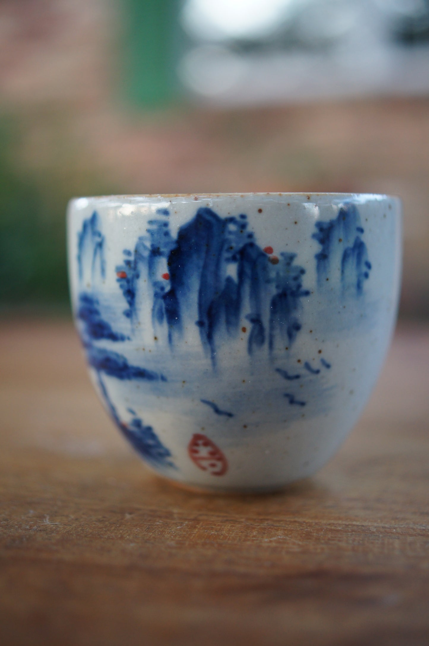 Tea Cup With Landscape