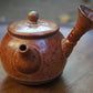 140 mL Red Ruyao Kyusu Artisan Teapot - Red