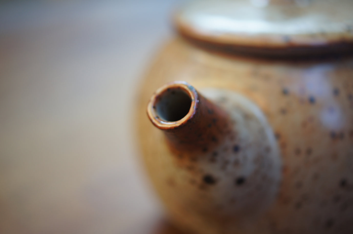140 mL Red Ruyao Kyusu Artisan Teapot - White