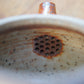 140 mL Red Ruyao Kyusu Artisan Teapot - White
