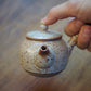 140 mL Red Ruyao Kyusu Artisan Teapot - White